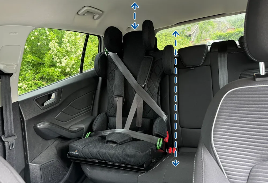 Avtosedež Thomashilfen Hercules Prime R129+ vrtljivo podnožje + mehke blazinice za varnostni pas 10 Avtosedež Thomashilfen Hercules Prime R129+ vrtljivo podnožje + mehke blazinice za varnostni pas 10